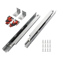 6 Pairs of 21 Inch Undermount Soft Close Drawer
