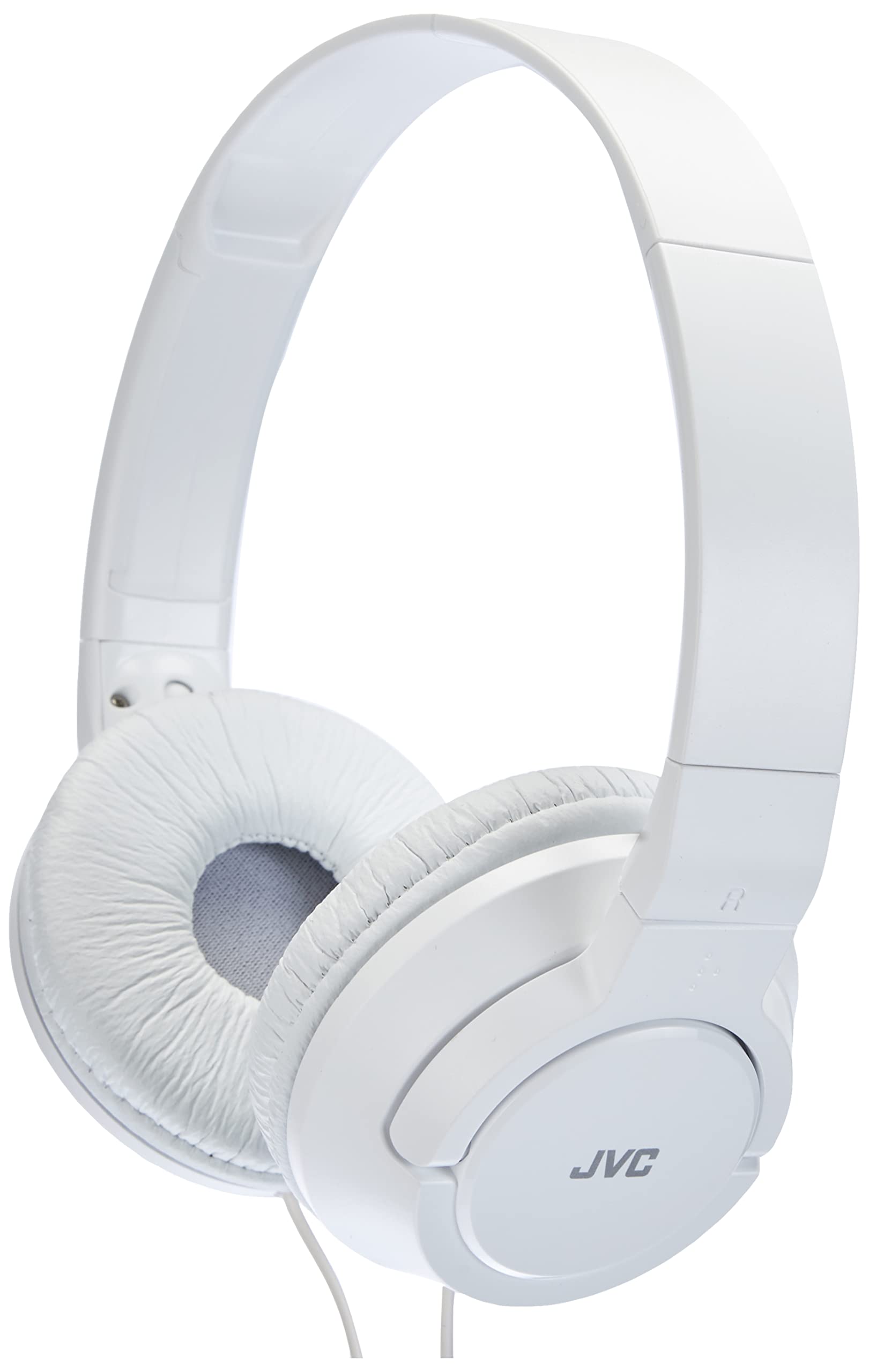 JVC Foldable Lightweight Powerful Bass Over-Ear Headphones - White
