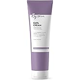 By Veira, Curl Cream 4.2 Fl Oz, Gently Cleanses & Defines Curly Wavy Hair, Reduces frizz & Increases shine, Colour preserving & 100% vegan