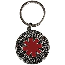 Red Hot Chili Peppers Asterisk Band Logo Keyring Keyring Size One