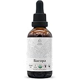 Bacopa USDA Organic | Alcohol-Free Extract, Organic Herbal Drops, Supplement, Relaxation, Positive Cognitive Effect | Tincture Made from 100% Organic Bacopa (Bacopa Monnieri) Dried Herb 2 oz