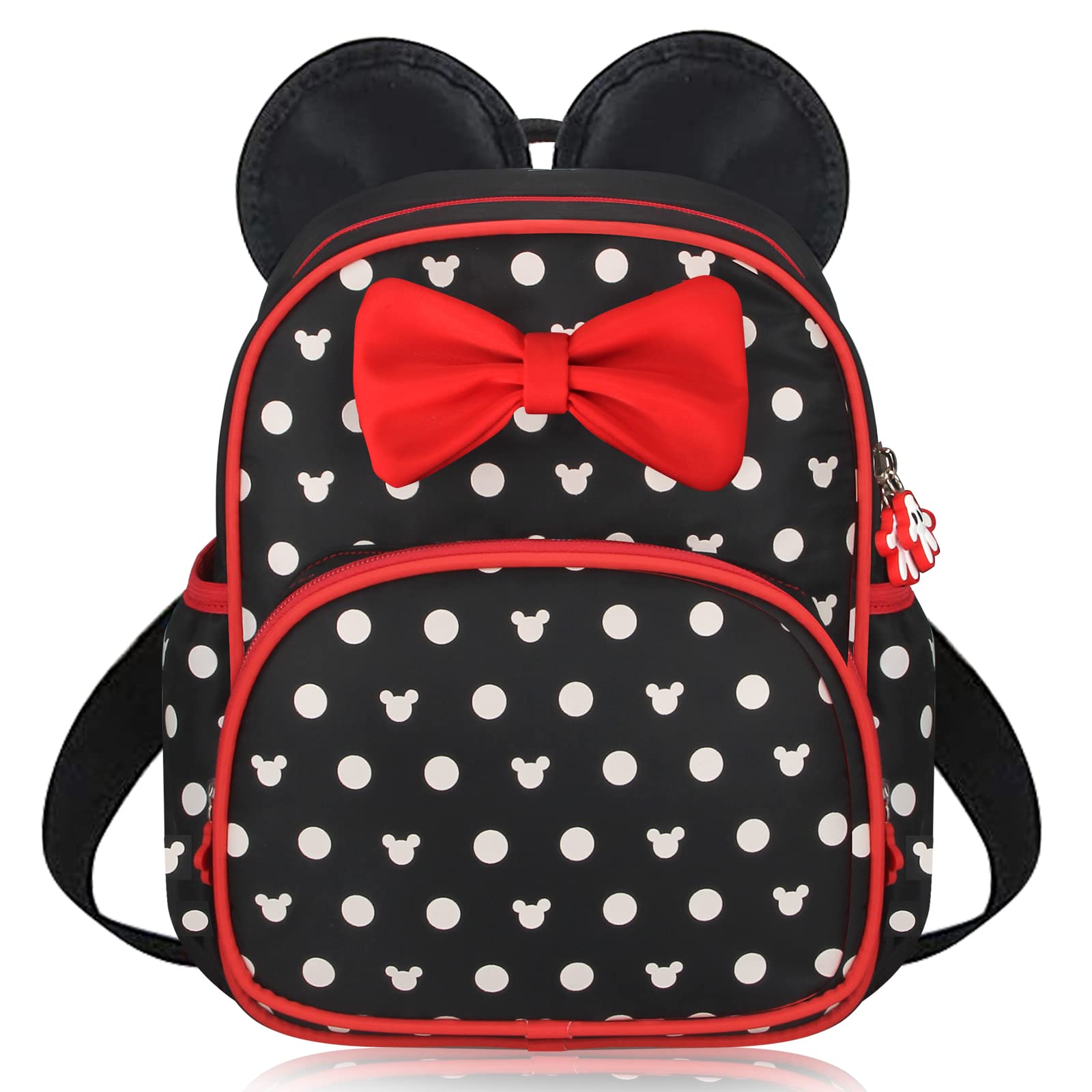 Photo 1 of Voikukka Cute Little Girls Mini Backpack Kid Book Bags Mini Mouse Backpacks for Toddler Girl Backpacks Small Preschool Kids Backpack Toddler Bookbag Children Travel Daycare Bag Child Backpack