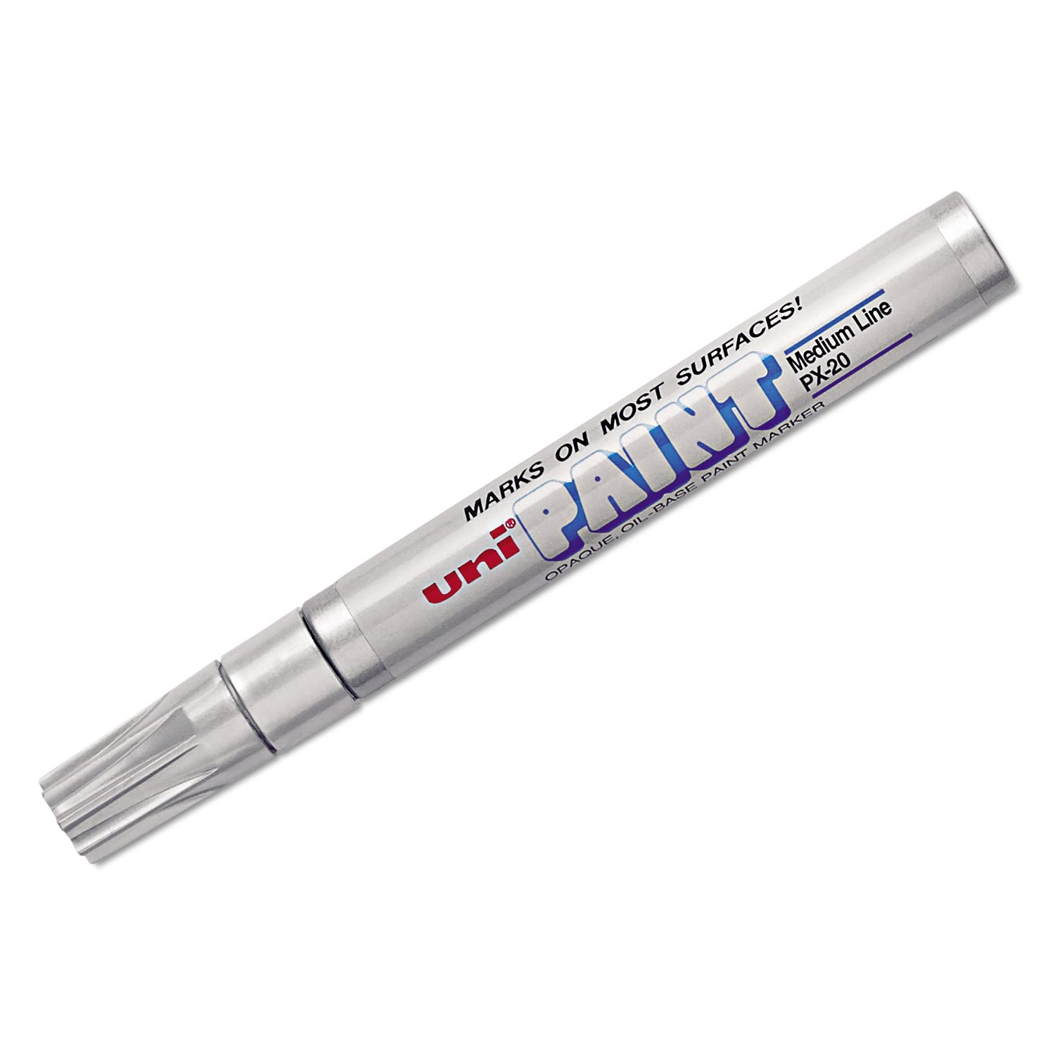 Sanford uni-Paint 63614 uni-Paint Marker Medium Point Metallic Silver