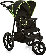 Hauck Runner Black Neon All Terrain Pushchair with Raincover and XL Wheels