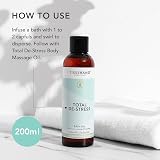 Tisserand Total De-Stress Bath Oil 200ml Orange Geranium Nutmeg 100% Natural view 4