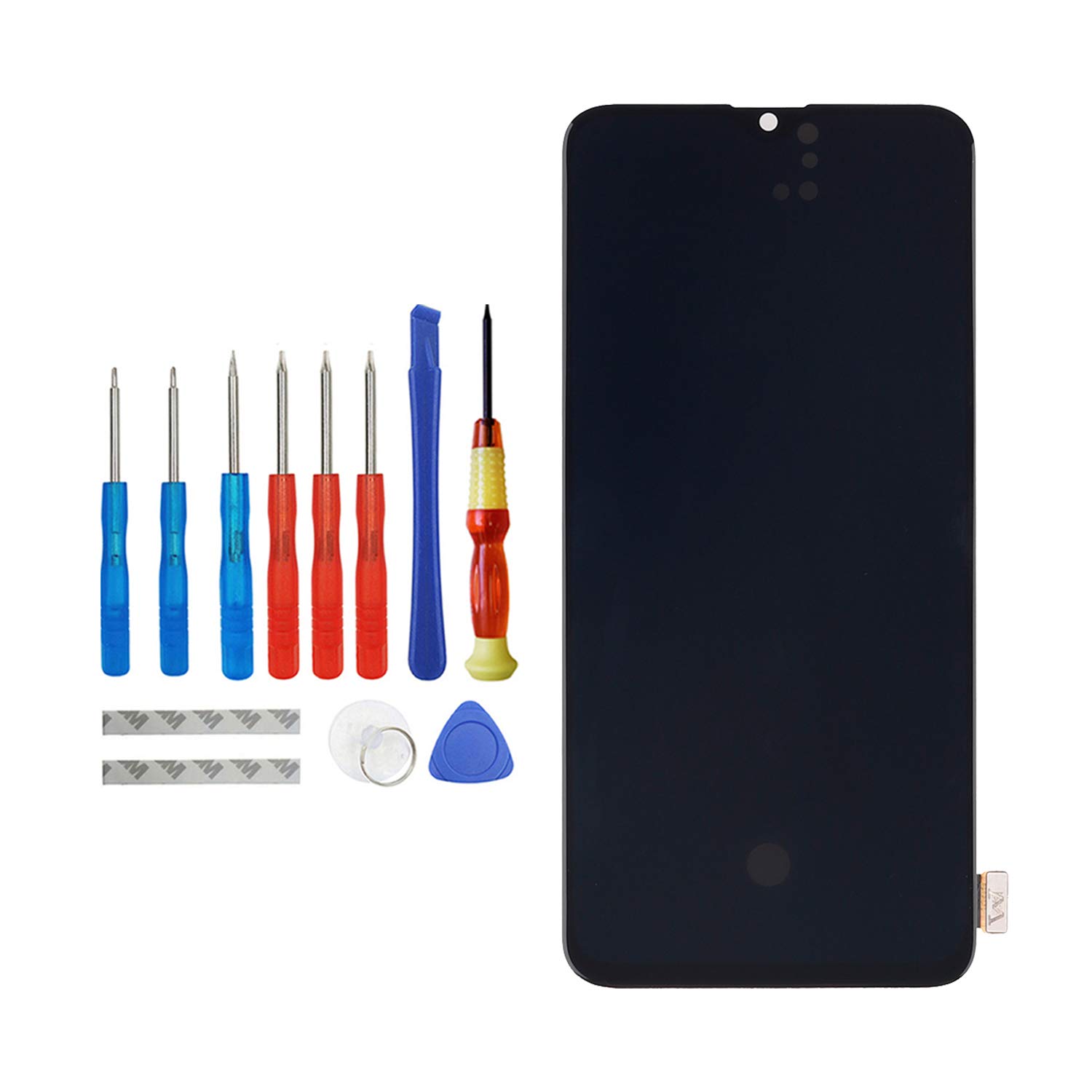 Vvsialeek Amoled Display Compatible with Realme X2 RMX1992 RMX1993 RMX1991 LCD Touch Screen Part with Tool Kit — image 1