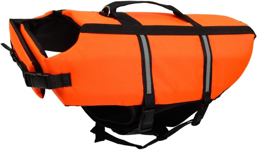 Rescue Dog Reflective Vest Bouyancy Aid for Small Dog 7 9 kg Size S