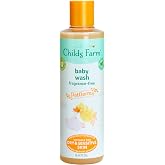 Childs Farm OatDerma Baby Wash, Fragrance-Free, Eczema-Prone, 8.4 Fl Oz | Gentle cleansing that soothes, sensitive skin baby wash, newborns, dry skin, colloidal oatmeal