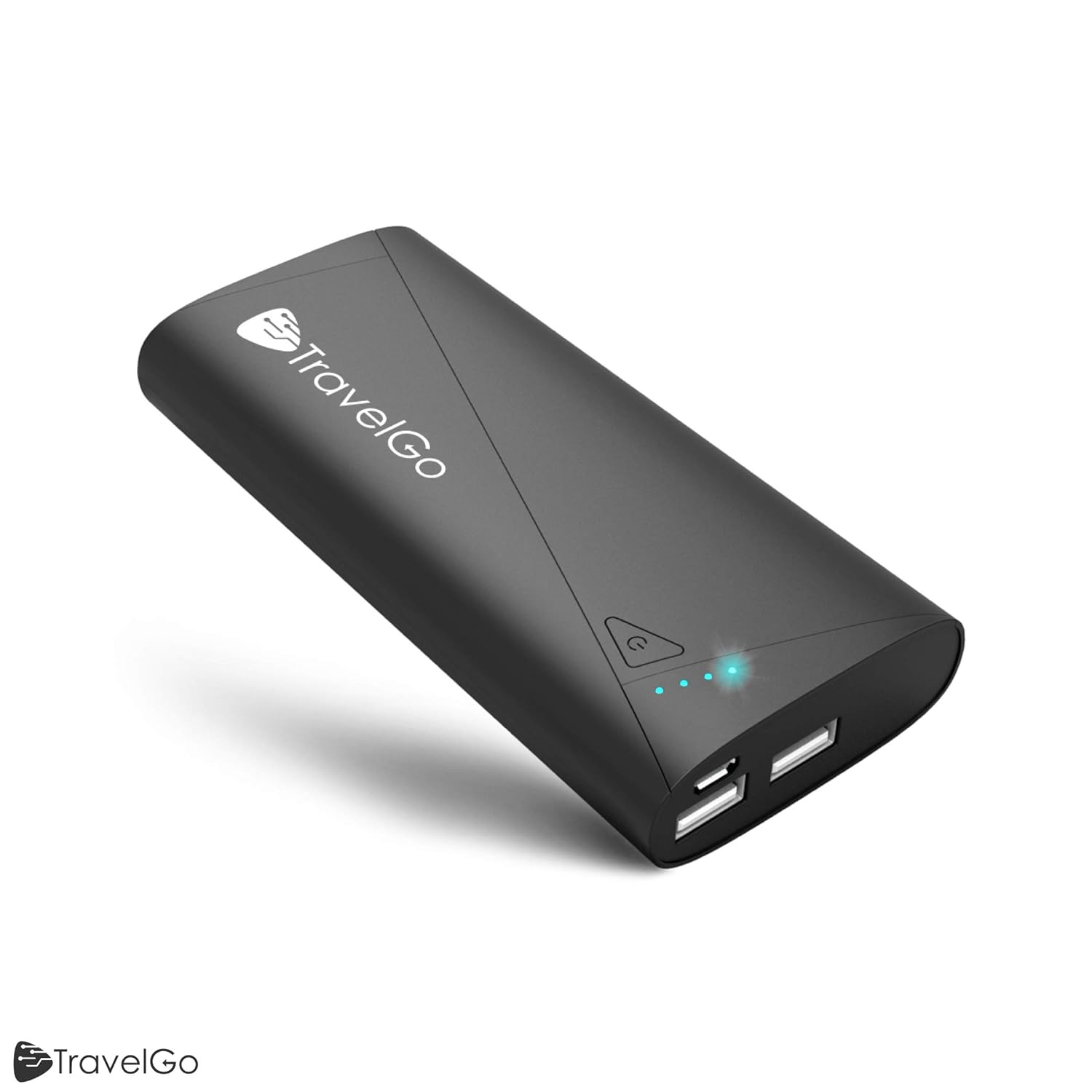 Portable Charger 10400mah,Travel Go Dual 2 USB Battery Pack (Max 5V/2.1A  Output,Li-Polymer Power Bank) for iPhone X/ 8/7/ 6/ Plus/ 5/ SE, iPad,  Samsung, LG, ...