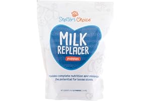REVIVAL ANIMAL HEALTH Shelter's Choice Puppy Milk Replacer, Milk for Abandoned Puppies or Puppies Born in Shelters, Provides Complete Nutrition, Supports Healthy GI Tract, and is Easy to Mix, 3.5 lb