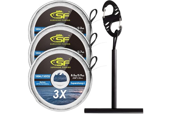 Aventik100FT Clear Fly Fishing Tippet Leader,Fly Tippet Leader,Line Leader