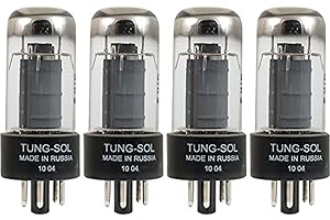 Tungsol Reissue 6V6GT Power Vacuum Tube, Matched Quad