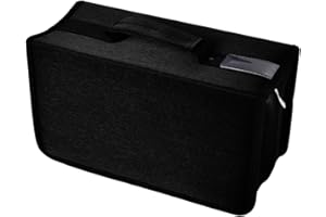 alavisxf xx CD Case, 160 Capacity Nylon DVD Case Protective CD Holder Portable Disc Storage Organizer Bag for Car Home (Black160, 160 Capacity)