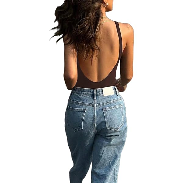 backless dress bodysuit Alyssa Backless Shapewear Bodysuit - Espresso