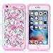 Sunshine-Tech for iPhone 6S Plus, Rainbow Unicorn Patchwork Pattern Shock-Absorption Hard PC and Inner Silicone Hybrid Dual Layer Armor Defender Protective Case Cover for Apple iPhone 6S Plus