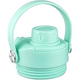 FLORAPELL Lid for Yeti Rambler 12 18 26 36 64 oz, Cap with Flexible Handle, Replacement Chug Lids for Yeti 18oz 26oz 36oz 64oz Rambler Water Bottle Top Accessories