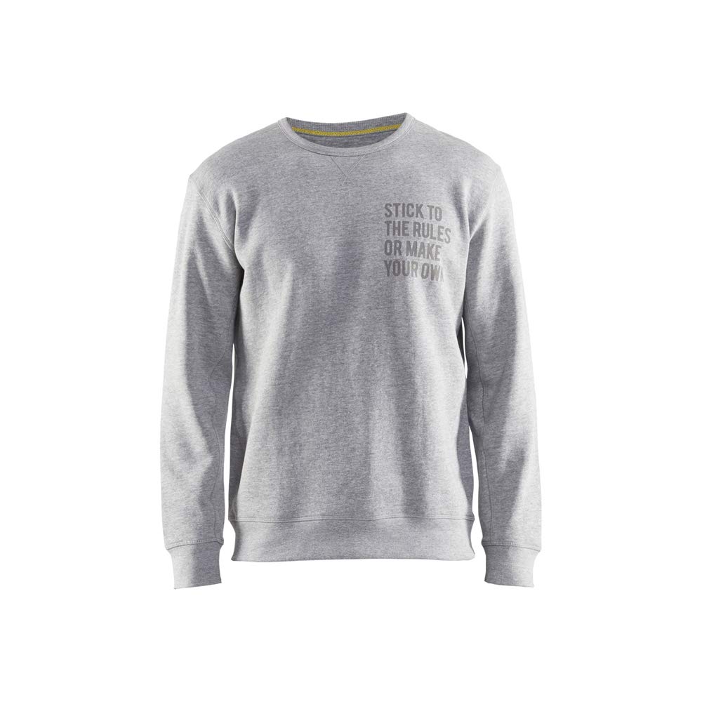 Blaklader 918511579000XS Limited Sweatshirt, Grey Melange, Xs