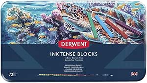 Inktense Block 72 Tin