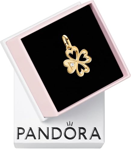 Amazon.com: PANDORA Moments Dragon Charm - 14K Gold-Plated Charm