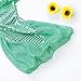 Spring Long Sleeves Mermaid Princess Dress Costume for Little Girls 130(6-7Y)