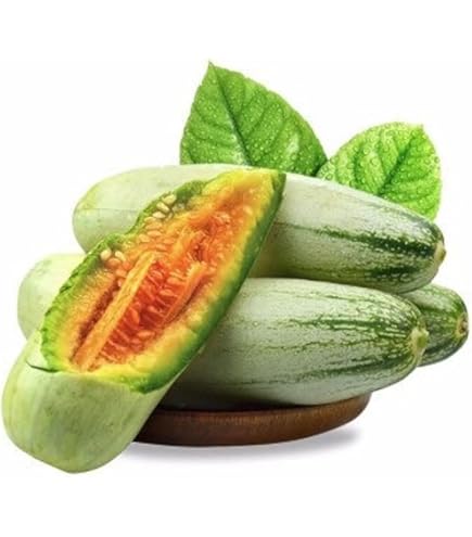 Amazon.com : 80 Seeds Japanese New Melon Seeds; 新瓜; ニュー