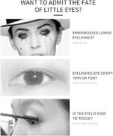 NICEMOVIC 4D Silk Fiber Mascara Black Waterproof Long-Lasting Volumizing view 2