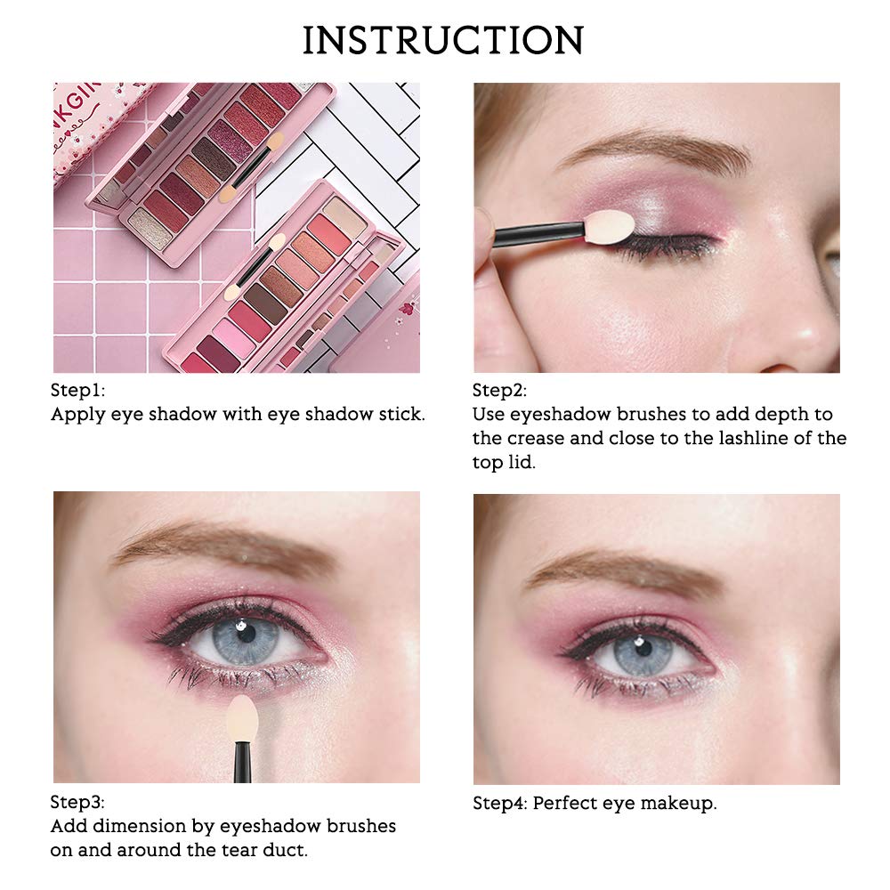 Eyeshadow Applicators,MORGLES Eyeshadow Brush Sponge Applicator 50pcs Disposable Eyeshadow Brush Eyeshadow Sponge Brush Eye Makeup Applicators(Black): Beauty