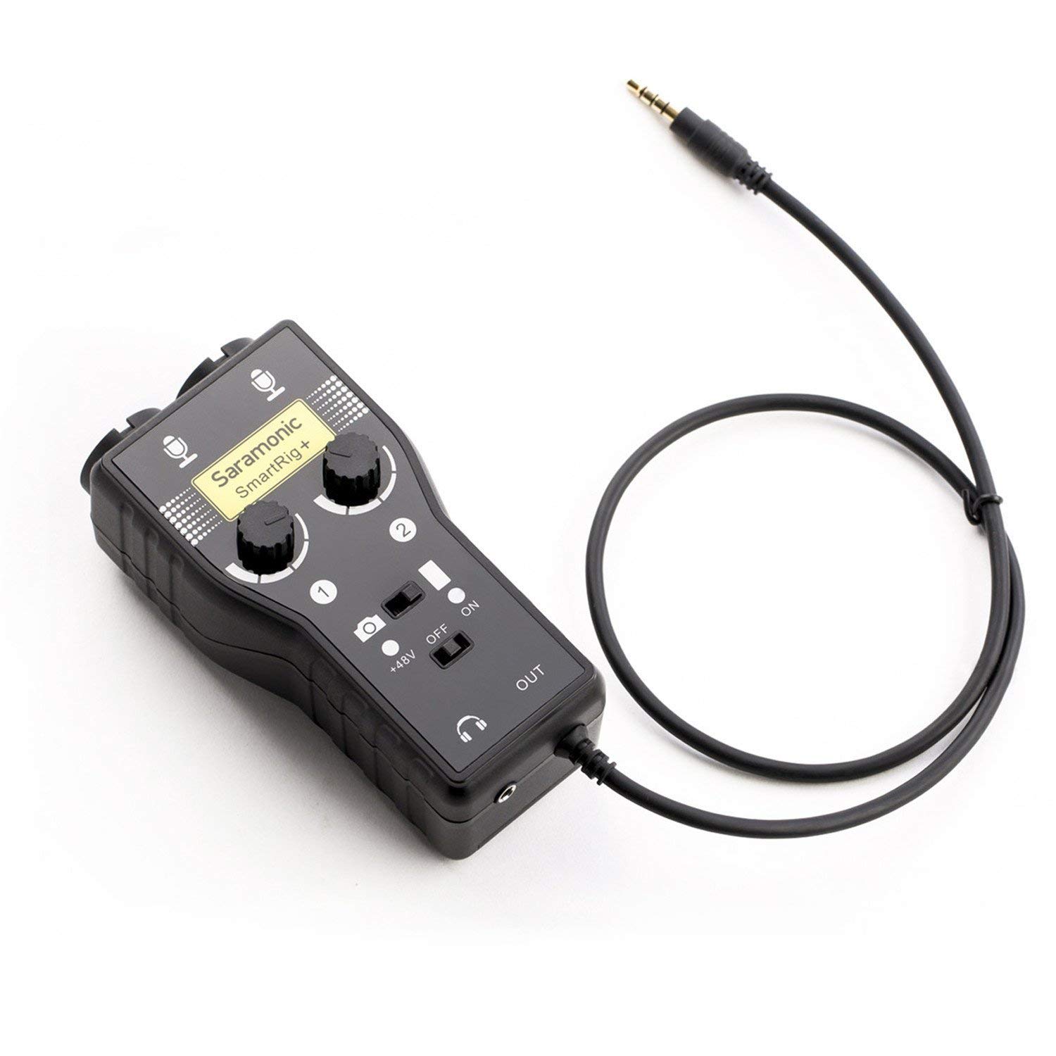 Saramonic SmartRig+ 2Channel XLR/3.5mm Microphone Audio Mixer with