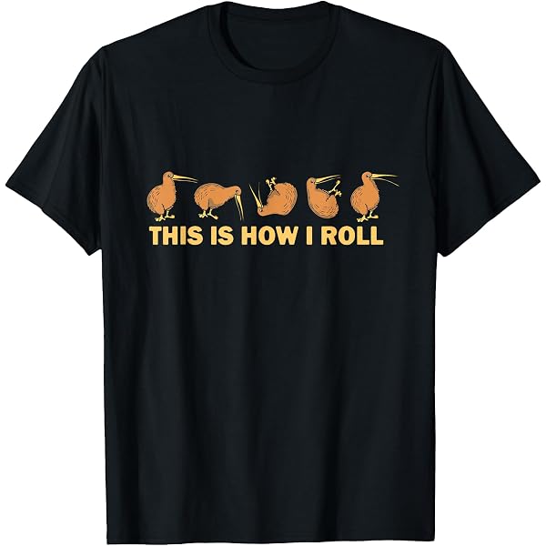 Amazon.com: Kiwi Sliced Funny Kiwi Fruit Kiwi Bird T-Shirt
