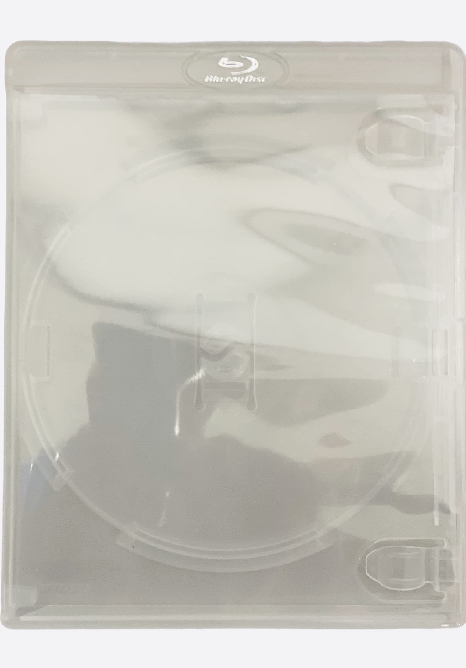 10 x Dragon Trading Replacement PS3 Game Disc Cases – 14mm Spine with Booklet Clips & Clear Outer Sleeve for Cover Art – Standard Size Empty Game Cases