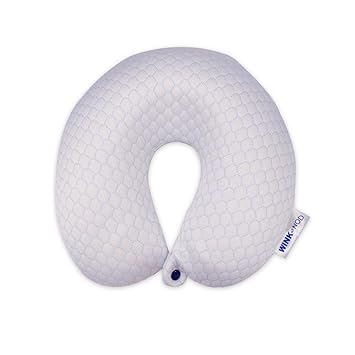 Buy Wink Nod Cloud Memory Foam Travel Neck Pillow With Cover