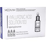 [MEDAAM] Hyaluronic Acid solution 100 Hydrating Facial Moisturizer Ampoule | Intense Hydration for Dry and Dehydrated Skin, P