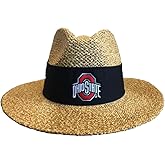 LogoFit Ohio State Angler Safari Straw Hat Black