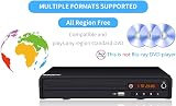 WISCENT All-Region DVD Player with HDMI USB TV Remote (No Blu-ray) view 2