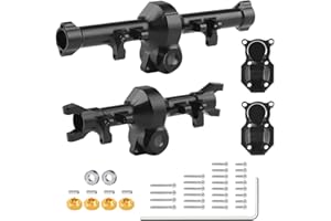 ACEKEEPS Upgrade Kit for 1/24 SCX24 Axle Housing/Diff Cover & Ball Bearings and 7mm Wheel Hex,Upgrade Option Parts