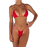 Sexy Bikini Sets for Women Two Piece Bathing Suit Halter String Triangle