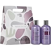 Oligo Professionnel - Blacklight Purple Shampoo & Conditionner - Sulfate-Free - Removes Yellow Tones - Refreshes Faded Highlights - Argan oil - 11 Amino Acids - Moisturizing Formula - 8.5oz Duo Bundle