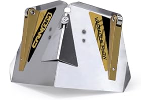 CanAm Tool C300-VFD Variable Flow Direct Corner Flusher 3.0 Inch Widetrack – for Feathering Corners with A Light Touch (3” Wi