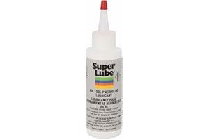 Super Lube 12004 Air Tool Lubricant, 4 oz Bottle, Translucent Clear
