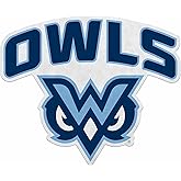 Rico Industries NCAA Mississippi University For Women owls Shape Cut Pennant - Home and Living Room Décor - Soft Felt EZ to Hang