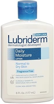 Lubriderm Daily Moisture Lotion, Size 6 Oz