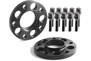 JiiinMiiin 5X120 Wheel Spacers, 2PCS 15mm Hubcentric Forged Adapters for E36 E46 E90 E92 E60 318i 323i 325i 328i 330i 335i 52