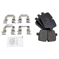 TRQ Rear Brake Pads Ceramic Compatible with