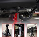 YIXISI 2 Pack Rubber Jack Pad Adapter 3 Ton Universal Slotted Frame Rail view 6