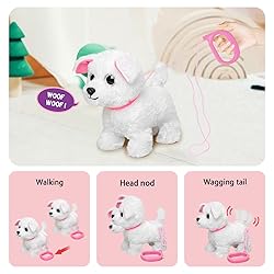 YH YUHUNG Walking and Barking Toy Dog with Remote