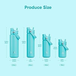 Insulated Water Bottle with Straw - Encool