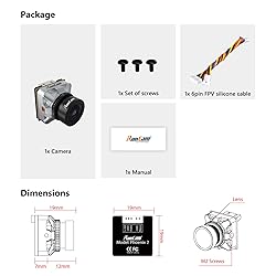 RunCam Phoenix 2 Micro FPV Camera 1000TVL FOV