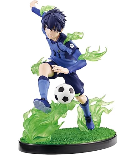 Zhongkaihua Blue Lock Rin Itoshi Figurine d'anime style gâteau en PVC pour la maison et le bureau d'ordinateur, décoration de Noël, cadeau d'anniversaire pour les fans - 7 cm Zhongkaihua Blue Lock Rin Itoshi Figurine d'anime style gâteau en PVC pour la maison et le bureau d'ordinateur, décoration de Noël, cadeau d'anniversaire pour les fans - 7 cm