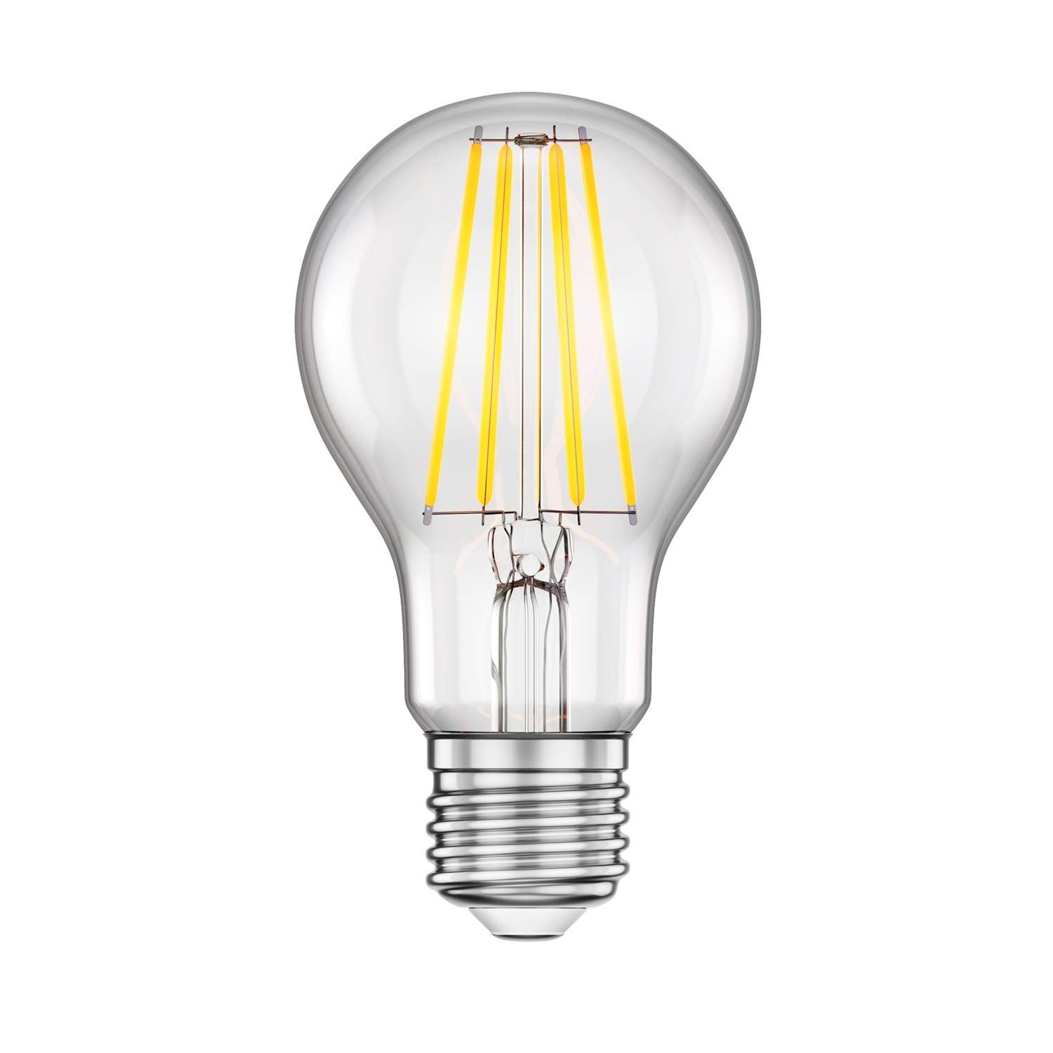 ledscom.de E27 LED Bulb, A60, White (4000 K), 7.3 W, 1020lm, 3-Step dimmer