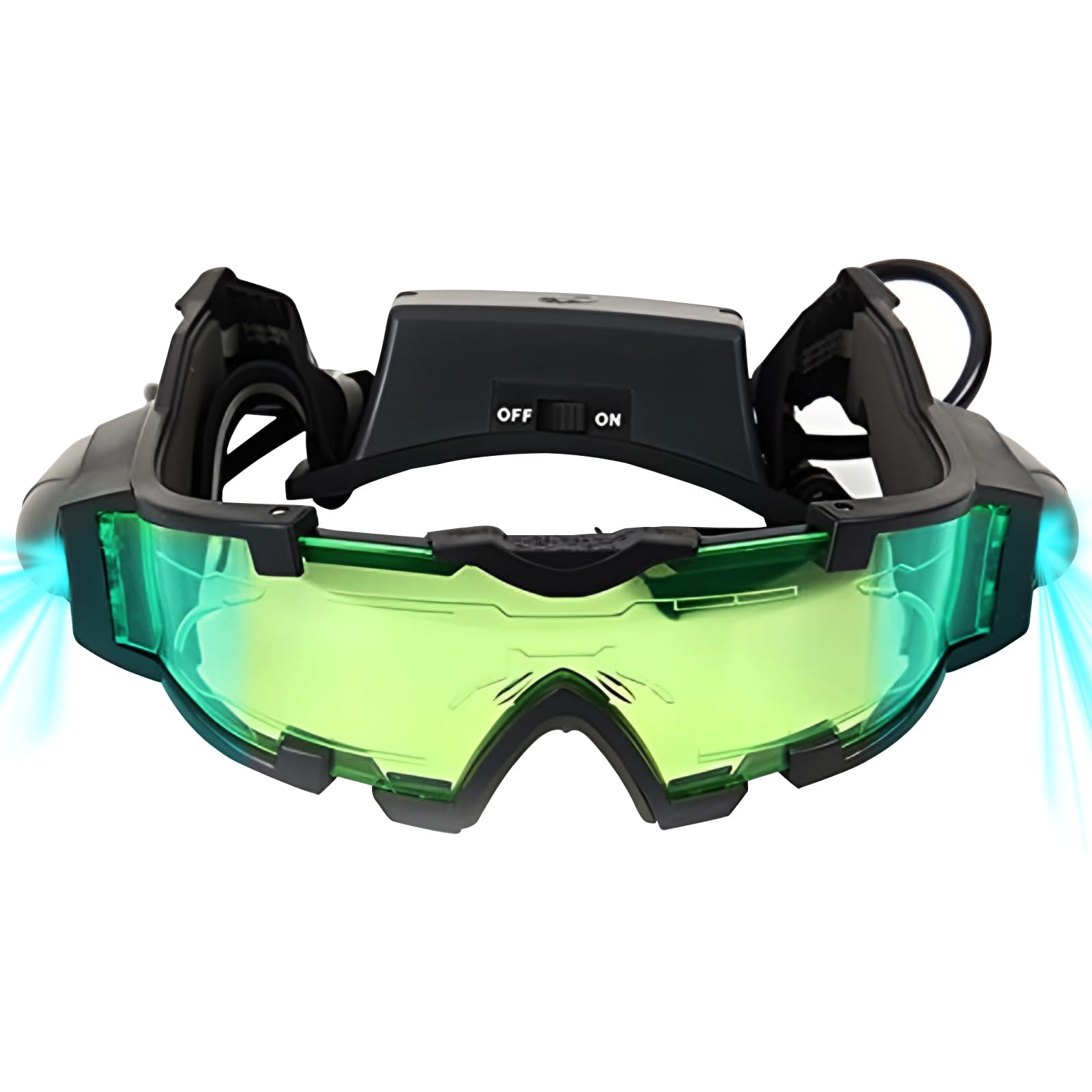 Gearmax Night Vision Goggles with Flip-out LED Light For Night Activities